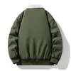 26 Otoño/Invierno Tallas Grandes Algodón - 8XL Cuello de Borrego Chaqueta Tallas Grandes Chaqueta de Invierno para Hombre Ropa de Algodón con Relleno de Plumas Chaqueta de Béisbol