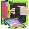 Adecuado para Mini6 Correa de Hombro de Color Contrastante Apple Air5 Soporte Giratorio Funda para Tableta iPad 11 pulgadas Funda Protectora Anticaídas