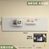 Estante de Almacenamiento con Tablero Perforado Estante de Herramientas para Entrada Cocina Tienda Multifuncional Hardware de Pared de Acero Inoxidable Tablero Colgante de Almacenamiento