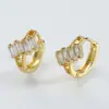 Pendientes Franceses Retro Explosivos Pendientes para Mujer Sentido de Alta Gama Nicho Pendientes de Circonita Brillante Pendientes Simples Elegantes