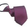 Corbata profesional para hombre, sin nudos, de 8 cm, con cremallera fácil de tirar, de 7 cm, para trabajo formal y de negocios, venta al por mayor