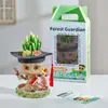 Suculentas, Cactos, Plantas Pequenas em Vasos, Cacto Groot, Decorações de Mesa no Escritório, Plantas Verdes Fáceis de Cultivar para Pessoas Preguiçosas