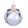 Luz de Fútbol Alimentada por Energía Solar, Recargable para Exteriores, Retráctil, Multifuncional, Lámpara de Iluminación Plegable, Lámpara de Camping, Lámpara de Jardín, Automática