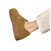 Zapatos feos y bonitos para mujer, otoño e invierno 2024, nuevos zapatos de algodón cálidos con forro polar, mocasines planos con pedal de estilo japonés retro