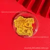 Pegatinas de teléfono de oro puro para el Año de la Oveja, diseñadas para traer riqueza y buena fortuna, perfectas como regalo personalizado y creativo para amigos; hecho a medida y disponible para venta al por mayor