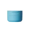 50g Caja de Polvo Dental Material de Empaque Botella de Boca Ancha Botella de Crema de Noche Crema de Manos Caja de Polvo de PP Tarro de Plástico Blanco Botella Recargable Cosméticos