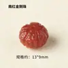 Acessórios de Pulseira com Corda Trançada de Ágata Nanhong Natural Padrão Ruyi Cabeça de Buda Pulseira Contas Soltas Leão Despertador Pixiu Contas de Tesouro