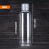 Venta al por mayor del fabricante En stock Botellas rellenables de 30 ml, 50 ml, 100 ml, Botellas para champú, Botellas de plástico transparentes con tapa abatible, Botellas vacías