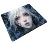 Alfombrilla de ratón para gaming de chica de e-sports, superficie fina de microterciopelo estilo 99 resistente a la suciedad, alfombrilla de gaming suave para FPS de e-sports