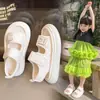 Sapatos para Meninas Sandálias Esportivas Infantis Novo Estilo de Verão 2025 Crianças Maiores Meninas Solado Macio Praia Meninos'