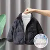 Chamarra ligera de plumón con capucha Rantuo neutra otoño e invierno plumón de pato blanco a prueba de tres cosas cálida y duradera ropa exterior para niños transfronteriza