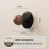 Gancho para Ropa sin Costuras sin Taladrar Baño Llave Toalla Puerta de Baño Pared Trasera Colgante Ventosa Giratoria de Vacío Gancho