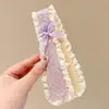 Fijador de Cabello de Encaje de Ala Ancha para Niños 2026 Modelo Nuevo, Cinta Mágica para el Cabello sin Daños para Flequillo de Niñas Pinza para el Cabello