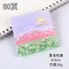 Notas adhesivas de pintura al óleo, notas de estudiante, etiquetas para memorandos de oficina, base de pegatinas, materiales para agenda, notas adhesivas reutilizables