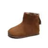 Botines Cortos Retro de Ante para Niños Otoño Invierno Niñas 2026 Suela Suave Botas Martin Nuevas Versátiles Bebé Birken Botas de Algodón