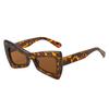 Óculos de sol engraçados estilo morcego hip hop femininos, óculos de sol estilo borboleta, formato côncavo, óculos de sol para celebridades da internet e boate