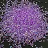 Rinestones Transparentes Color AB de 3 mm Rinestones Acrílicos de Punta para Rellenar Botellas DIY Rinestones para Pincel de Maquillaje