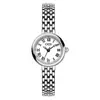 Reloj de mujer Gedi compacto estilo romano retro con correa de acero, decoración de reloj de cuarzo impermeable de alto valor de nicho