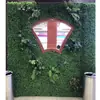 Pared Vegetal de Simulación Pared de Plantas Verdes Pared de Flores Pared de Fondo de Plantas Verdes Decoración de Cabecera de Puerta Flores Artificiales Césped de Plástico Decoración de Pared Paquete