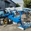 Arado Volteador Hidráulico, Arado Zanjador, Arado Todo en Uno para Desmonte y Trituración de Suelo, Máquina de Arado, Arado de Tipo Columna, Herramientas Agrícolas para Tractor