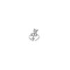 Anel Pena Amor Flecha Pequena Flash Diamante para Mulheres Nicho High-end Luxo Leve Combinação Livre Abertura Ajustável 2025 Nova Joia Flecha