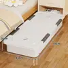 Bolsa de almacenamiento para libros viejos, caja de almacenamiento doméstica para debajo de la cama, caja de almacenamiento plana tipo cajón con ruedas para libros, ropa y edredones