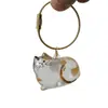 Colgante Llavero para Guardar Pelo de Mascota, Llavero Creativo de Alto Valor Estético, Colgante Bola de Pelo de Gato con Carcasa Transparente, En Stock
