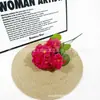 Flores de Begônia Artificiais Mais Vendidas na Amazon Temu Transfronteiriças, Flores Artificiais para Casamentos, Decoração de Casa, Sala de Estar, Flores de Gerânio