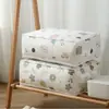 Bolsa de Armazenamento para Colcha Conjunto de Quatro Peças Bolsa Organizadora de Roupas Bolsa Protetora contra Poeira para Roupas e Colchas Capa para Colcha Saco de Armazenamento à Prova de Umidade para Lençóis