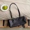 Bolso tipo Baguette de Cuero Genuino Vintage para Mujer 2026 Nuevo Estilo Minimalista Piel de Vaca Capa Superior Bolso Boston Nicho Bolso de Hombro Único para Debajo del Brazo
