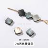 Jingdian Jewelry Disco Preto Natural Trevo Contas Soltas Pulseira DIY Acessórios com Contas Acessórios Semi-Acabados Atacado
