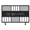 Área de Entrenamiento Personalizado para Gimnasio Barandilla de Hierro Forjado Barrera Baja Estilo Industrial Pantalla Decorativa de Restaurante Bar Partición