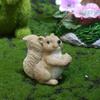 Regalo para niños, simulación de animales de granja, decoración para el hogar, sala de estar, dormitorio, ardilla, zorro, oveja, camello, pequeños adornos.
