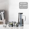 Chaleira de Água Fria Grande Capacidade Chaleira de Água de Vidro Conjunto de Copos de Água Resistente ao Calor Chaleira para Cold Brew Panela de Chá Panela de Amarração Doméstica Resistente a Altas Temperaturas Chaleira de Água Fria