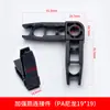 Puerta de gabinete Wittner de dos puertas conector de miembro de refuerzo de esquina de tubo cuadrado para puerta de gabinete conector en T de plástico accesorios para puerta de gabinete industrial caja AE
