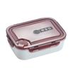 Caja de plástico transfronteriza para mantener la frescura, refrigerador, microondas, lonchera para estudiantes y oficinistas.