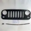 Proporciona Parrilla Frontal Original de Alta Calidad para Jk Wrangler Hecha de Material ABS para Modelos 07-17