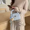 Bolsa de Mão Fashion com Fecho de Losango para Mulheres 2026 Nova Bolsa de Ombro com Corrente Bolsa Transversal Simples Elegante de Nicho