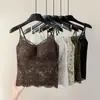 Novo sutiã-camisola estilo colete outono/inverno estilo francês com bojo embutido, comprimento médio, lindo design nas costas, lingerie feminina transfronteiriça