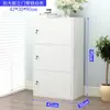 Estante Simples com Portas, Armário Grade de Armazenamento de Chão com Fechadura para Uso Doméstico, Armário de Armazenamento Minimalista, Unidade de Prateleiras, Fábrica de Estantes