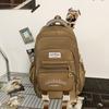 Chegada Nova Mochila Escolar de Alto Valor para Menina Fofa Ensino Fundamental Ensino Médio Leve Fashion Duas Peças Mochila de Grande Capacidade