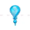 Globos de Película de Aluminio en Inglés y Español Transfronterizos Globos de Decoración para la Fiesta del 100º Cumpleaños de Bebé Recién Nacido Venta al por Mayor