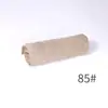 Bufanda Nueva Fina de Modal Transpirable de Color Sólido con Borde Ancho para Mujer, Color Sólido, Pañuelo para la Cabeza de Rayón Indonesio de Venta Caliente Transfronterizo