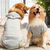 Outono e Inverno Fleece Calças Bolso Aba Golden Retriever Moletons para Cães de Tamanho Grande, Médio e Pequeno Roupas para Cães e Gatos Buldogue Francês Suprimentos para Animais de Estimação