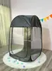 Barraca de Pesca Personalizada para Exterior, Barraca Individual à Prova de Mosquitos Transfronteiriça, Barraca Transparente de PVC Sem Instalação