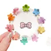 Mini Pinza para el Cabello Infantil, Herramienta para Peinar Flequillo para Niñas, Pinza de Garra Pequeña para Trenzado de Princesas, Accesorio para el Cabello