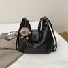 Mochila Multifuncional Feminina 2025 Novo Estilo Mochila de Couro Macio Fashionável Grande Capacidade para o Dia a Dia Bolsa Feminina de Ombro Transversal