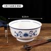 Tigela de Macarrão Tigela de Sopa Tigela de Macarrão Lamian Tigela Balde Culinária Hunan Cerâmica Tigela Alta Cor Sob Esmalte Louça Restaurante de Macarrão Pequeno Frito Comercial Doméstico