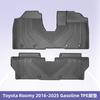 Adecuado para Toyota Roomy 2016-2025 combustible timón derecho material 3D para todo clima TPE tapete para pies