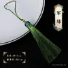 Colgantes de Borla Esmaltada para Ropa, Decoraciones de Coche, Marcadores de Libros, Colgantes Pequeños de Borla, Sombreros de Corona, Adornos Colgantes de Borla Roja y Decoraciones Colgantes
